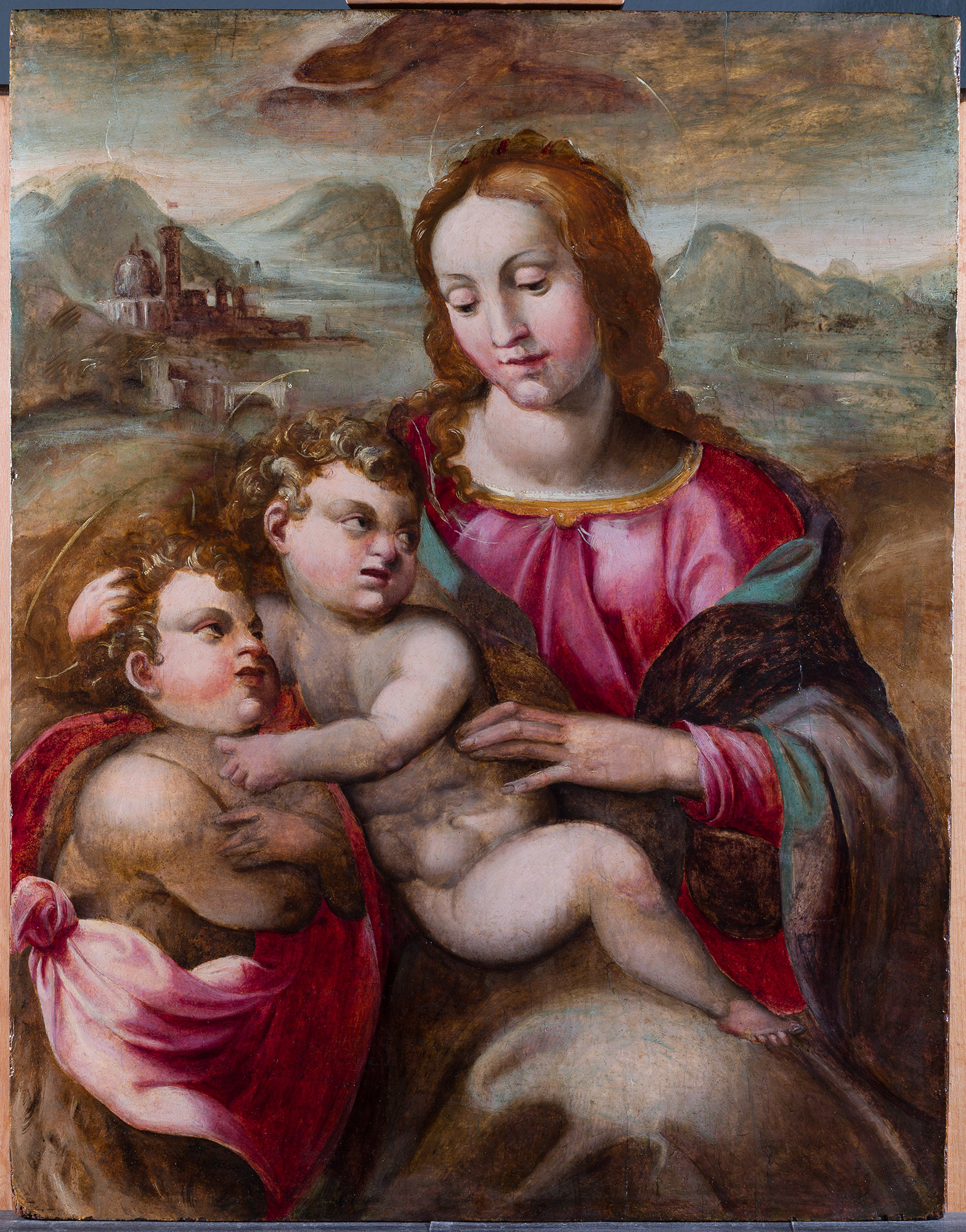 Madonna and Child with the Infant Saint John the Baptist
