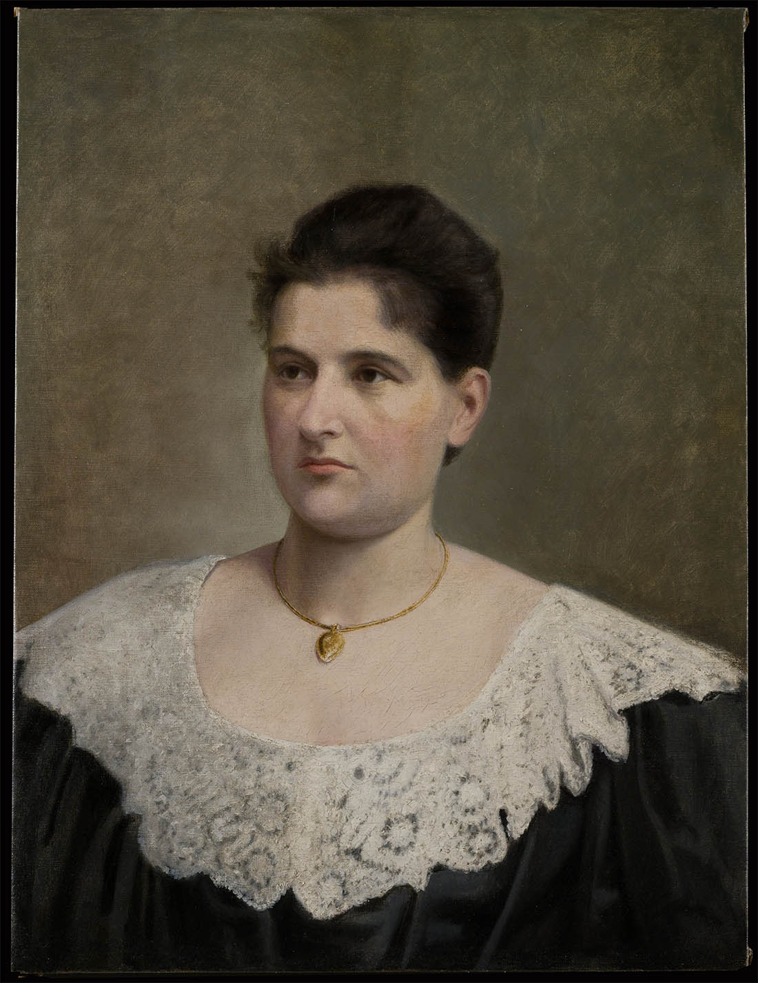 Portrait of a Woman with a Medallion